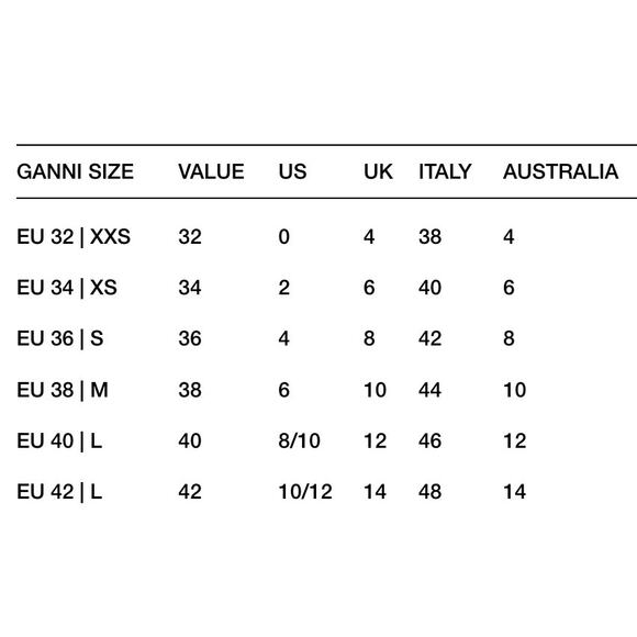 Ganni Brown & Cream Silk Check Shirt Button Down Plaid Oversized Size 32 XXS - Picture 9 of 12